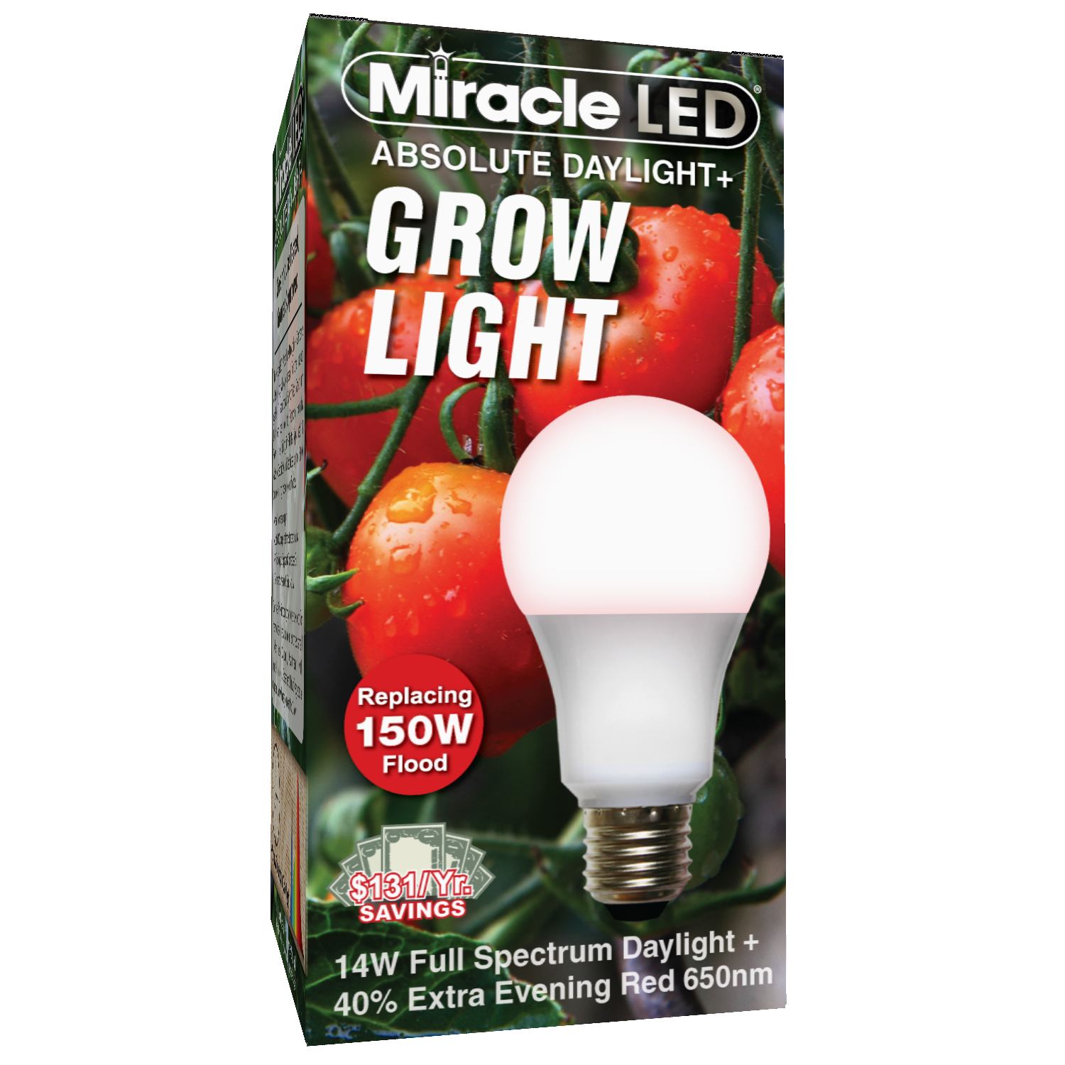 Details about   Miracle LED 601590 Greenhouse in a Box Grow Kit for Indoor Red Spectrum 
